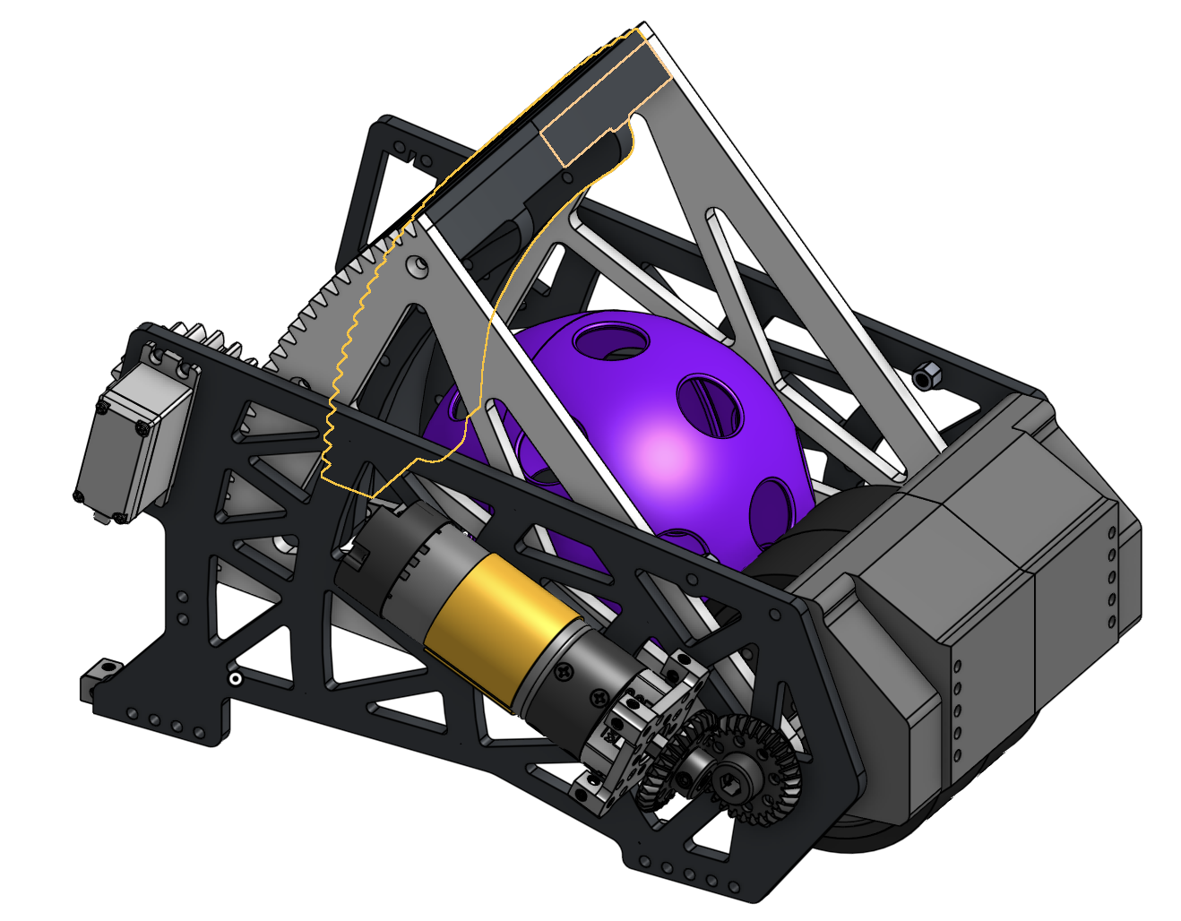 Onshape turret CAD preview