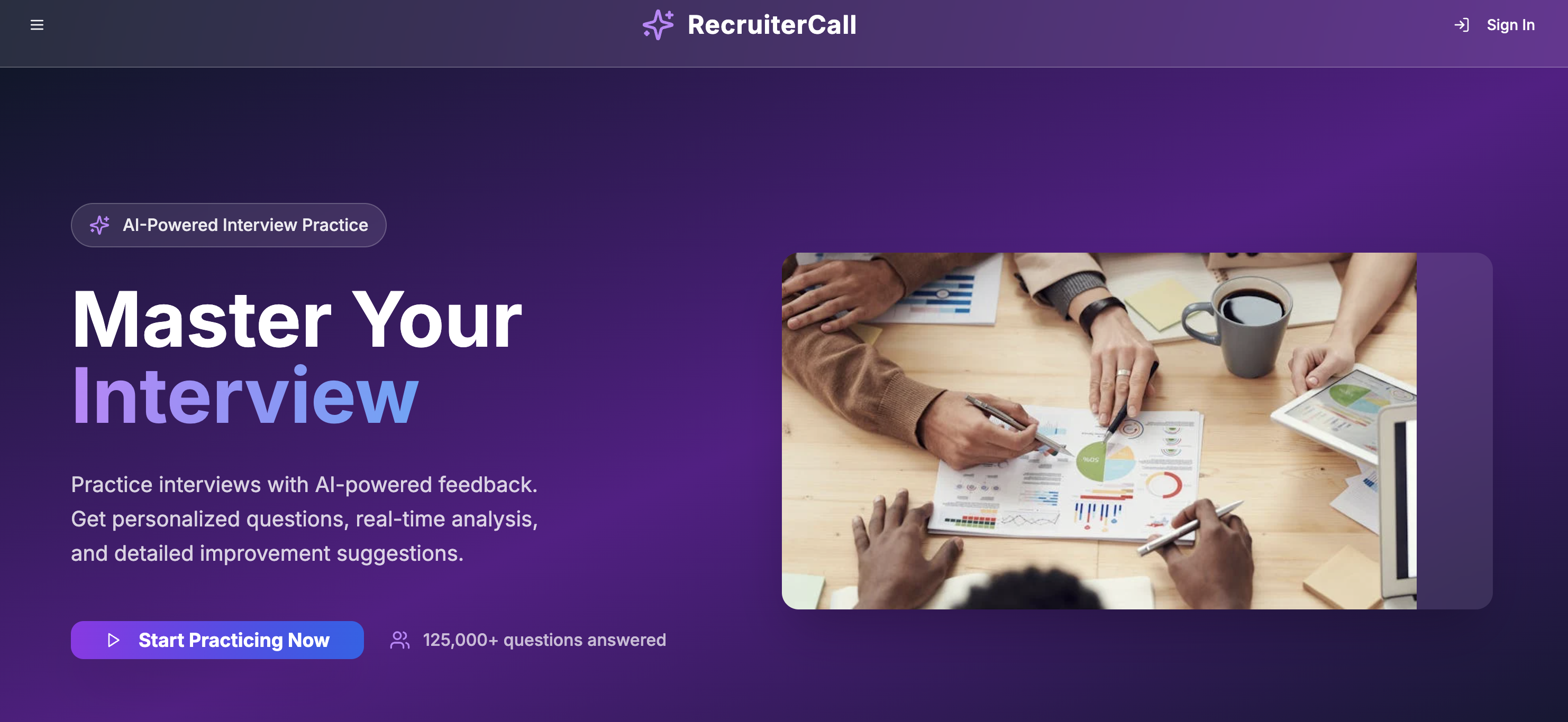 RecruiterCallAI preview